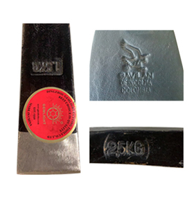 P406 Pico de Jardín de 5 Libras, Pico Forjado Negro con Mango de Fibra de Vidrio para África - Product Image 3
