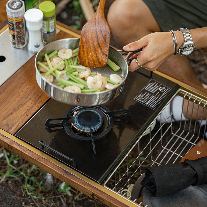 Naturehikeグランピング屋外ポータブルガス折りたたみストーブ