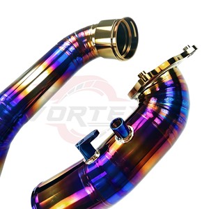 ท่อไอเสีย Vortex Titanium Downpipes สำหรับ Nissan GTR R35 VR38DETT ท่อไอเสียสำหรับรถแข่งสมรรถนะสูง - Product Image 5