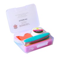 Ensemble de cire à polir les ongles japonaise, Kit de manucure, soin des ongles à domicile pour débutants, Kit de polissage naturel des ongles, outils de soin des ongles