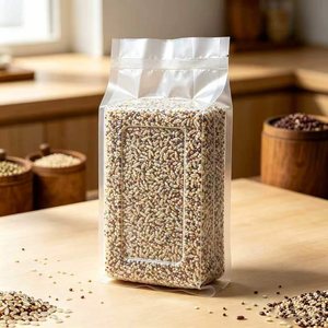 Sacs sous vide en nylon épaissi pour briques <span class=keywords><strong>de</strong></span> riz, scellables à chaud, anti-humidité et anti-fuite, pour l'emballage <span class=keywords><strong>de</strong></span> céréales, riz, haricots et grains - En stock - Product Image 5