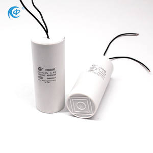 Condensateur de démarrage de Machine à laver bb60, 10uF/16uF/20uF/35uF/45uF/50uF/<span class=keywords><strong>60uF</strong></span> <span class=keywords><strong>450V</strong></span>, 2 pièces - Product Image 4