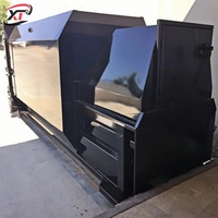 Nouveau compacteur de déchets mobile XINTUO, broyeur de déchets alimentaires, moteur certifié CE, modèle XS-124, garantie 1 an pour la fabrication