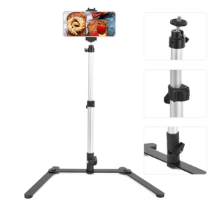 Soporte de proyector de fotos con abrazadera de teléfono, soporte de teléfono móvil de montaje superior - Product Image 3