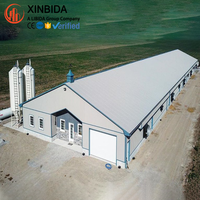 Instalación Rápida, Estructura Metálica Prefabricada, Gallinero, Granja Avícola, Nave Agrícola con Diseño Personalizado