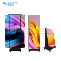 Écran d'affichage publicitaire LED couleur pleine gamme 80/85/91 pouces pour intérieur/extérieur, kiosque pour signalisation numérique en libre-service pour métros et entreprises