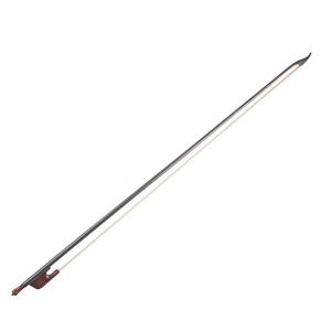 <span class=keywords><strong>Archet</strong></span> de <span class=keywords><strong>violon</strong></span> 4/4 style <span class=keywords><strong>baroque</strong></span> en fibre de carbone avec grenouille en bois de snackwood et manche rond en fibre de carbone noire - Product Image 2