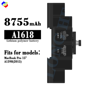 Batería para portátil al por mayor 875mAh <span class=keywords><strong>A1618</strong></span> para Macbook Pro 15 A1398(2015) - Product Image 2