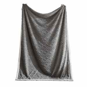 Winter Thick Comfortable <b>Blanket</b> Twist Double Layer Taffeta Fleece for Office Air Conditioning Shawl <b>Throw</b> <b>Blanket</b> - Product Image 6