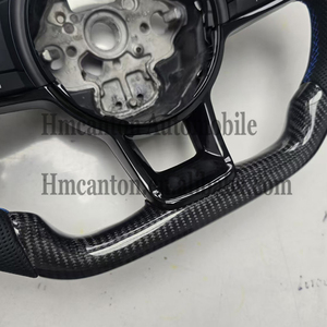 Le volant en cuir et fibre de carbone le plus populaire pour Volkswagen pour VW GTI7 Golf MK7 - Product Image 3