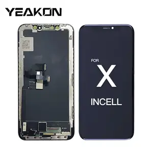 Écran LCD de téléphone portable Écran LCD Incell pour iPhone X Assemblage de remplacement d'écran tactile d'affichage LCD d'origine