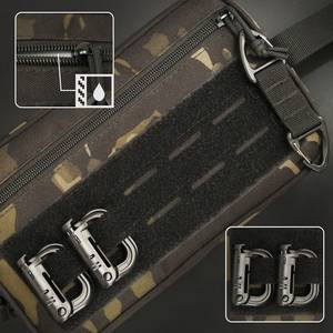 Bolsa Táctica MOLLE <span class=keywords><strong>Admin</strong></span>, Impermeable, Organizador EDC para Utilidades y Artículos Médicos con Accesorio para Herramientas EMT, Bolsa de Gimnasio Impermeable para Supervivencia - Product Image 4