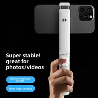 Mini trépied de poche avec télécommande sans fil pour prise de vue stable et prise en main confortable pour téléphone portable – Idéal pour la photographie quotidienne