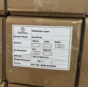 90gsm 100gsm nhanh khô thăng hoa chuyển giấy cuộn cho hàng dệt may 8 inch 72 inch giấy trắng - Product Image 4