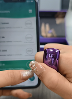 Elektronischer Tasbeeh-Ring-Zähler SQ976 Islam-Geschenk Arabisch Fünf Größen in Einem Stück Tasbih-Ring