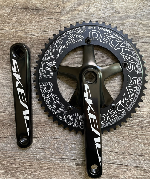 Deckas 144BCD 44T-56T Single Chainring for MTB Bikes - Durable