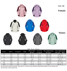 Unisex <strong>Waterproof</strong> Softshell <strong>Jacket</strong> <strong>for</strong> <strong>Men</strong> and Women Stand Collar <strong>for</strong> Winter Hunting <strong>Cycling</strong> Hiking Rain Gear - Product Image 3