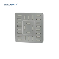 IProSan Abs square Rainfall Bath Overhead Toilet Overhead Shower