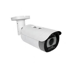 Caméra IP de sécurité bullet 4K PoE 8MP, extérieure et intérieure, détection de mouvement humain par IA, vision nocturne intelligente à double lumière couleur, <span class=keywords><strong>objectif</strong></span> 4 mm - Product Image 1