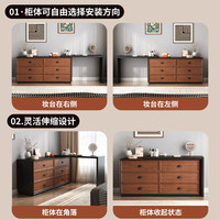 Coiffeuse en bois style rétro, mobilier de chambre de luxe léger, ensemble de coiffeuse au design simple avec armoire