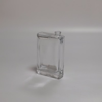 Boîte d'emballage personnalisée de luxe avec étiquette couleur, flacon de parfum vide en verre de 100 ml avec pulvérisateur à pompe et capuchon à sertir, rechargeable pour arômes
