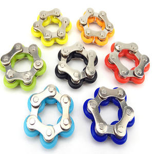 Jouet Fidget personnalisé pour enfants 6 rouleaux chaîne réducteur de Stress Spinner aimant Bracelet anneau distributeur Capsule Machine soulagement - Product Image 6