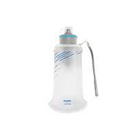 Gourde souple élégante en TPU 650ML 1000ML sans BPA pour la course, la randonnée, l'entraînement, le trail, le trekking et les escapades de fin de semaine