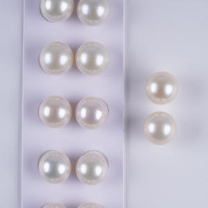 Natural 10-11mm Freshwater White Pearls <b>Beads</b> Coated Bright Oil Semi-Finished DIY Handmade <b>Bead</b> <b>Bracelet</b> Necklace Bare Chain - Product Image 3