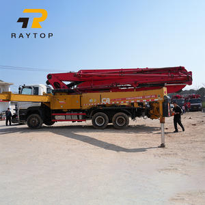 รถปั๊มคอนกรีตมือสอง SANY Zoomlion ยี่ห้อ Benzz VOL แชสซี 36ม.-66ม.  ปั๊มคอนกรีตแบบดีเซล พร้อมมอเตอร์แกนกลางขนาด 38ม.-56ม. - Product Image 3