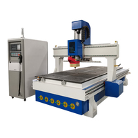 Routeur CNC 1325 avec changeur d'outils automatique à disque ATC, machine de travail du bois 3 axes, broche 9,0 kW