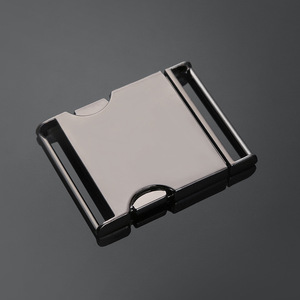 Hebilla de Liberación Lateral de Aleación de 40 mm, Resistente, para Bolsos, en Plata, Negro y Gris Metálico - Product Image 3
