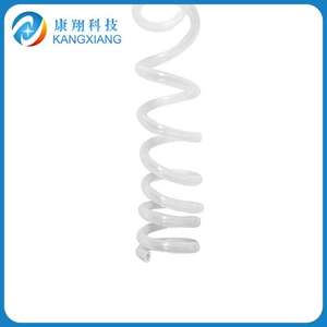 خرطوم سيليكون ملفوف عالي الجودة مخصص، أنبوب تلسكوبي لآلة البيرة وأجهزة التجميل، أنبوب هواء مرن ومتين من المطاط والبولي يوريثين من المصنع - Product Image 5