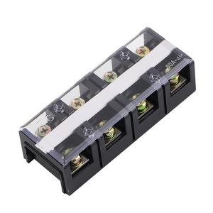 เทอร์มินัลบล็อก Tc-604 60A 4P แบบสกรูพร้อมฝาครอบสำหรับการเชื่อมต่อทางไฟฟ้า - Product Image 4