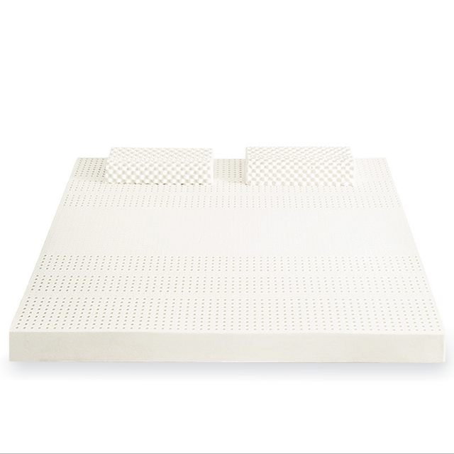 Matelas en latex naturel thaïlandais, 1 pièce, couverture de matelas taille haute pour dortoir et hôtel