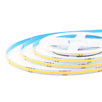 Prix de gros usine Bande LED COB 12V 24V CRI>90 8mm IP20 Haute luminosité CE RoHS ETL Flexible 1000lm/m Wi-Fi