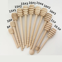 Offre Spéciale : Cuillère à miel en bois naturel faite à la main avec logo personnalisé, idéale pour la maison, les fêtes, les mariages, et comme outil de distribution de sirop.
