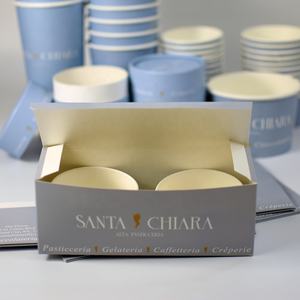 Couche intérieure anti-graisse de qualité alimentaire, boîte ronde durable pour produits <span class=keywords><strong>d</strong></span>'épicerie biologique, tube en papier biodégradable pour collations et noix - Product Image 3