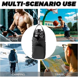 Bolsa de Gimnasio de <span class=keywords><strong>Neopreno</strong></span> Personalizada con Logotipo, Bolsa de Transporte para Botella de Agua de Poliéster 600D, Bolsa Magnética para Botella de Agua de Gimnasio - Product Image 6