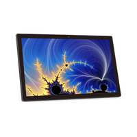 Pantalla lcd de 21,5 pulgadas full hd, android, señal digital, wifi, tableta inteligente, reproductor de vídeo para pc