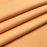 Nylon pour tissu brocart tricoté abrasé simple face Lulu Naked, haute élasticité, double face, motif géométrique abstrait, pour le sport et le yoga
