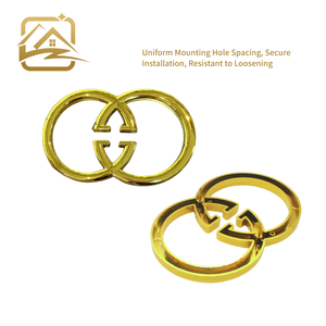 Hebilla decorativa de plástico de 135 mm de ancho con clavos para cabecero de cama y sofá, personalizable - Product Image 3