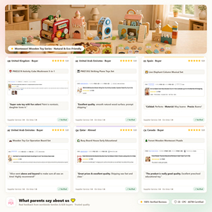 Giocattolo Educativo Ecologico Multifunzionale Cinque-in-Uno Arca di Noè per Bambini, Set di <span class=keywords><strong>Puzzle</strong></span> in Legno Versatile con Funzione di Impilamento e Allacciatura - Product Image 6