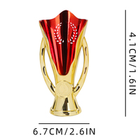 T24 nouveaux trophées de sport en métal personnalisés de qualité supérieure populaires pièces composants accessoires pour trophées