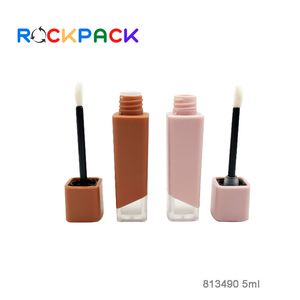 5ml Black square Empty Plastic <strong>LipGloss</strong> Tubes Lipstick <strong>Packaging</strong>
