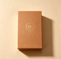 Boîte cadeau magnétique coulissante en papier rigide avec logo en feuille d'argent de luxe personnalisée pour parfum, bijoux, emballage cosmétique, matériaux recyclés
