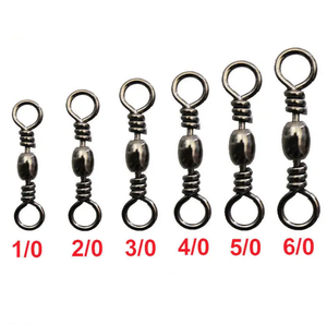 Eslabones Giratorios de Pesca de Latón de Alta Calidad con Mosquetón de Seguridad, Resistentes a 4KG-90kg, Tamaño 14-4/0 - Product Image 5