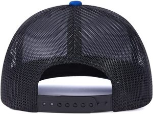 Gorra de béisbol con logotipo personalizado Gorra de malla de golf personalizada con estampado de bordado liso - Product Image 5