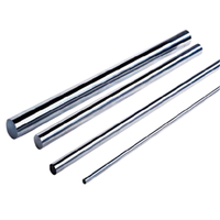 Guide de roulement linéaire cylindrique personnalisé en spline optique, en fer nickelé, haute dureté, usiné