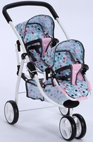 Poussette pour bébé 3 en 1 avec siège d'auto Vente en gros à chaud Poupée pour filles à la mode Poussette pour landau Grand chariot