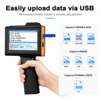 Imprimante de codes-barres portable prête à être expédiée, imprimante thermique ABS pour métal